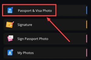 Passport & visa photo